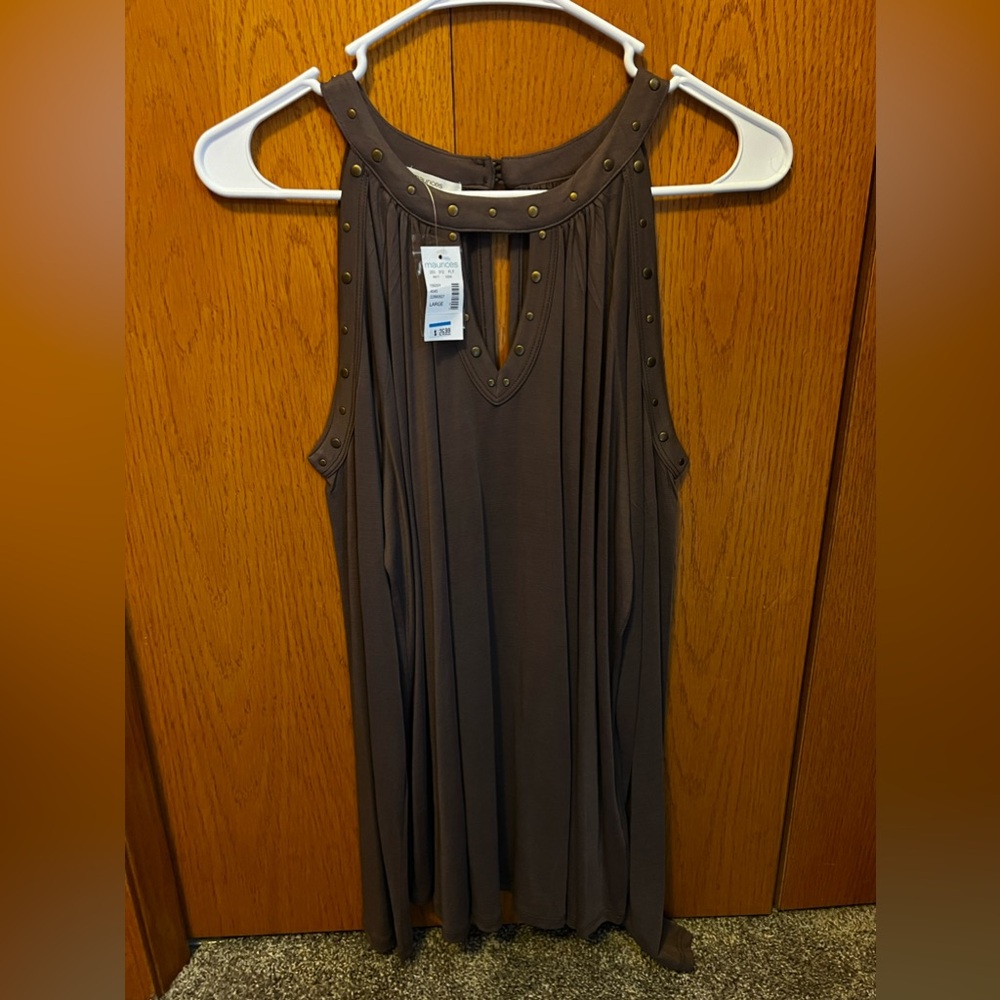 Maurice’s Cold Shoulder Long Sleeve Dress Shirt- NWT